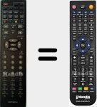 Comando &agrave; dist&acirc;ncia substituto de DM23XTB-FHD-H2 (DM23XTBFHDH2)