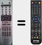 Comando à distância substituto de DMDT8502
