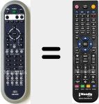 Comando à distância substituto de AM-43D (9CDM063907)