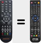 Comando &agrave; dist&acirc;ncia substituto de So Speaky HDMI + (SoSpeakyHDMIPlus)