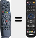 Comando à distância substituto de DM500HDS2