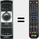 Comando à distância substituto de Movie Cube (S800)
