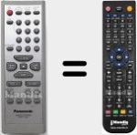 Comando &agrave; dist&acirc;ncia substituto de EUR7711020