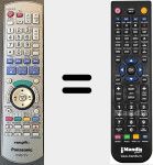 Comando &agrave; dist&acirc;ncia substituto de EUR 7659YNO