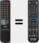 Comando &agrave; dist&acirc;ncia substituto de AS-170RU