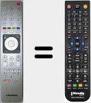Comando à distância substituto de TS5-R5 NETFLIX (759551855900)