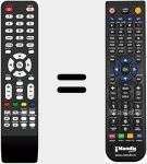 Comando à distância substituto de SV156A5HD