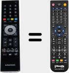 Comando &agrave; dist&acirc;ncia substituto de TP6187R