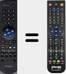 Comando à distância substituto de TelePilot 870 T (296420611300)