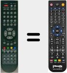 Comando &agrave; dist&acirc;ncia substituto de RCGU37FHD1080