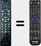 Comando &agrave; dist&acirc;ncia substituto de OL0165