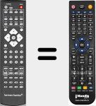 Comando à distância substituto de AVR161