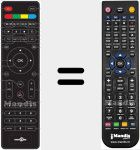 Comando à distância substituto de Hi5003UHDMM