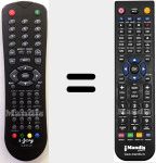 Comando à distância substituto de i-LED 24