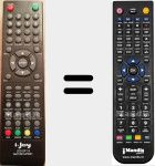 Comando &agrave; dist&acirc;ncia substituto de ILED19SHHPB01-2