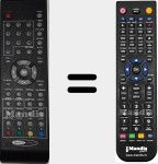 Comando à distância substituto de TL 1536W-BTP