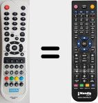 Comando &agrave; dist&acirc;ncia substituto de Isern001