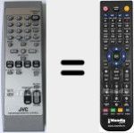 Comando &agrave; dist&acirc;ncia substituto de RMSRVNB50 (BI600NB5002S)
