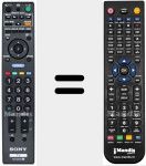 Comando à distância substituto de REMCON958