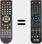 Comando &agrave; dist&acirc;ncia substituto de RC-NM 01