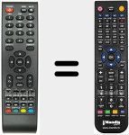 Comando &agrave; dist&acirc;ncia substituto de REMCON558