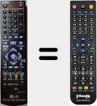 Comando &agrave; dist&acirc;ncia substituto de AKB73615501