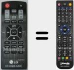 Comando à distância substituto de COV33612301