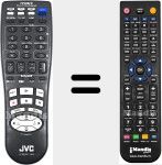 Comando à distância substituto de LP20337-004B