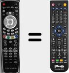 Comando &agrave; dist&acirc;ncia substituto de LRC001E (Lenuss004)