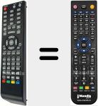 Comando &agrave; dist&acirc;ncia substituto de MINEO-21.5