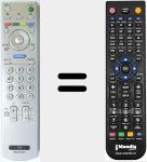 Comando à distância substituto de RMED005 (MV-RMED005)