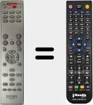 Comando &agrave; dist&acirc;ncia substituto de RC002PM (00MZK26CW0010)