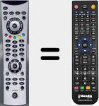 Comando &agrave; dist&acirc;ncia substituto de MD30132