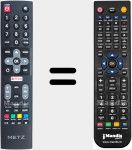 Comando &agrave; dist&acirc;ncia substituto de METZ1