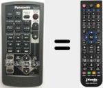 Comando à distância substituto de N2QAEC000003