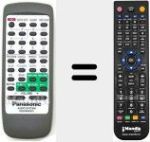 Comando à distância substituto de N2QAGB000001
