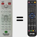 Comando &agrave; dist&acirc;ncia substituto de N2QAYA000105