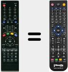 Comando à distância substituto de VSTDTV