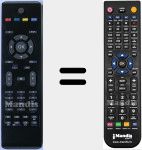 Comando &agrave; dist&acirc;ncia substituto de RC1205 (08013850)