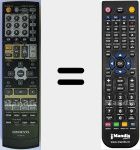 Comando &agrave; dist&acirc;ncia substituto de RC682M (24140682)