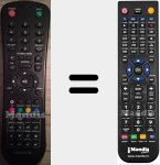 Comando &agrave; dist&acirc;ncia substituto de OCEALED215DVD2