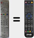 Comando &agrave; dist&acirc;ncia substituto de N2QAYB000928