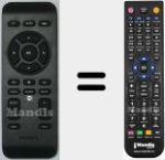 Comando à distância substituto de 996510027274