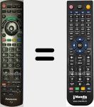 Comando &agrave; dist&acirc;ncia substituto de N2QAYB000490