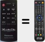 Comando &agrave; dist&acirc;ncia substituto de N2QAYB000944