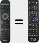 Comando à distância substituto de 996590008242