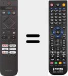 Comando &agrave; dist&acirc;ncia substituto de A136RF543C0001 (996592404610)