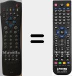 Comando &agrave; dist&acirc;ncia substituto de SBCRP520