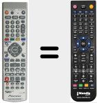 Comando &agrave; dist&acirc;ncia substituto de 07660LW010