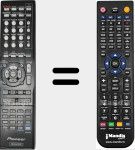 Comando &agrave; dist&acirc;ncia substituto de AXD7692 (8300769200010-IL)